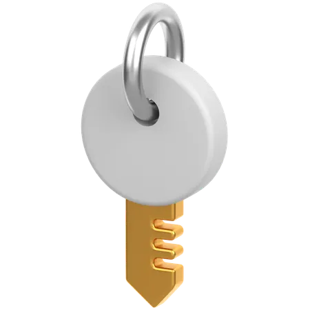 Key  3D Icon