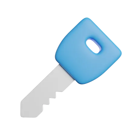 Key  3D Icon