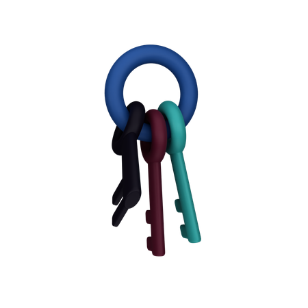 Key  3D Icon