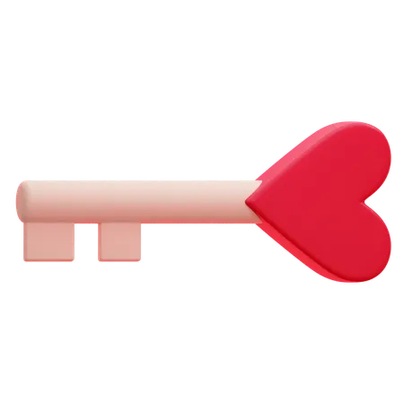 Key  3D Icon