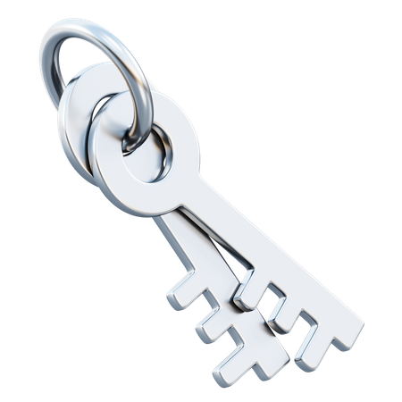 Key  3D Icon