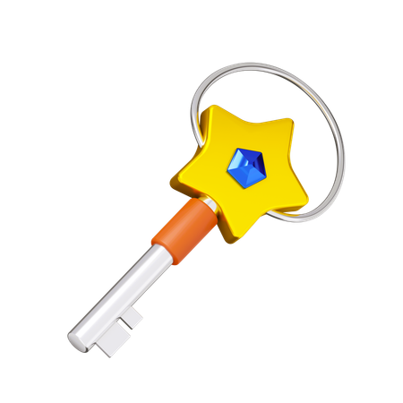 Key  3D Icon