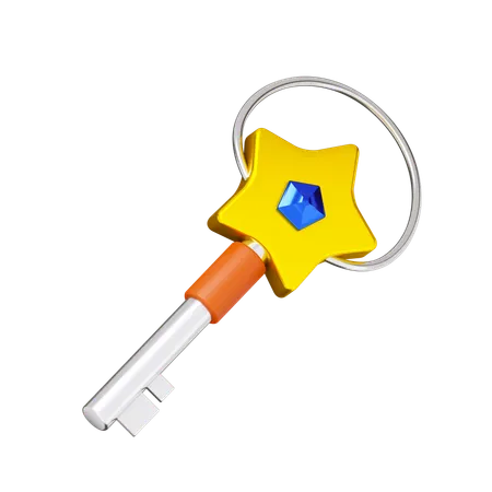 Key  3D Icon