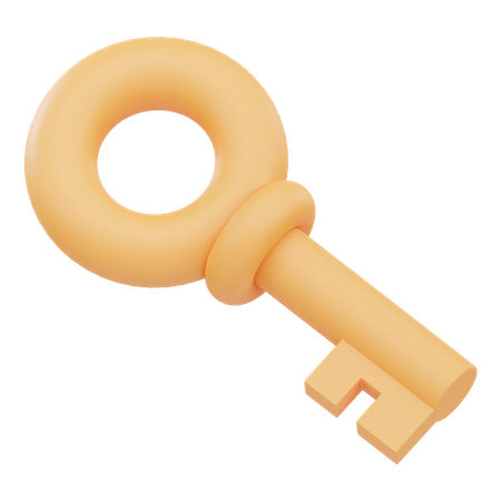 Key  3D Icon