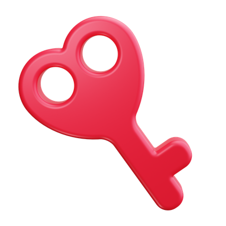 Key  3D Icon