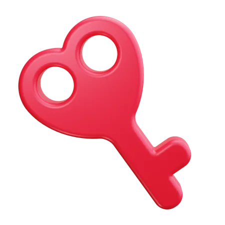 Key  3D Icon