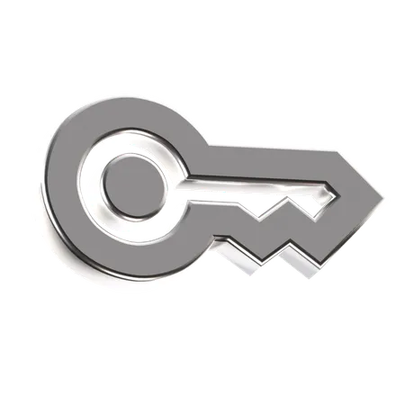 Key  3D Icon