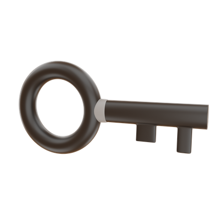 Key  3D Icon