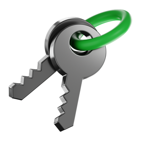 Key  3D Icon