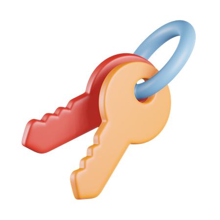 Key  3D Icon