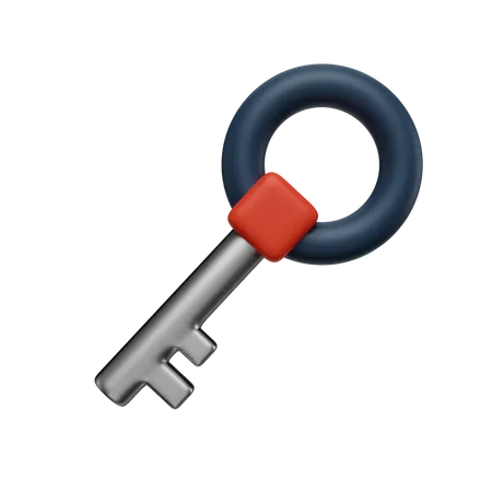 Key  3D Icon