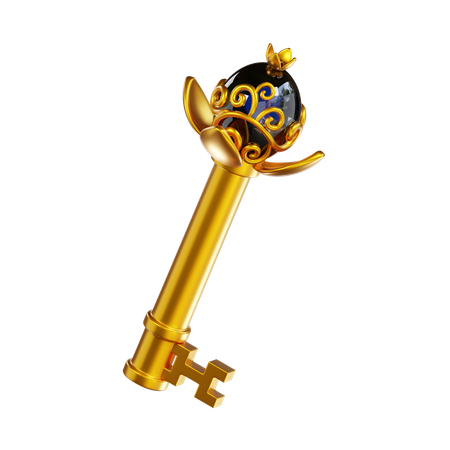 Key  3D Icon