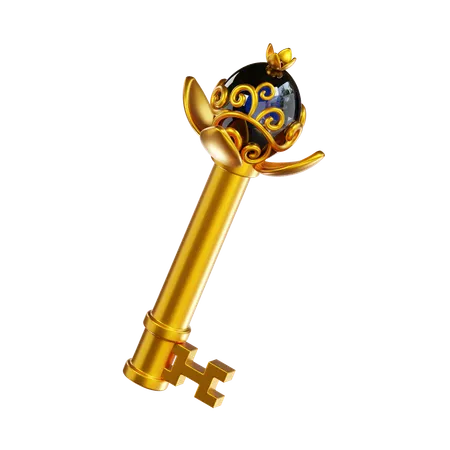 Key  3D Icon