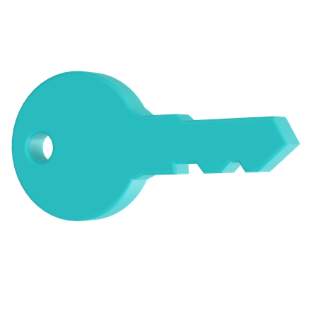 Key  3D Icon