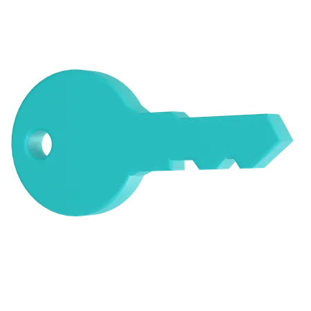 Key  3D Icon