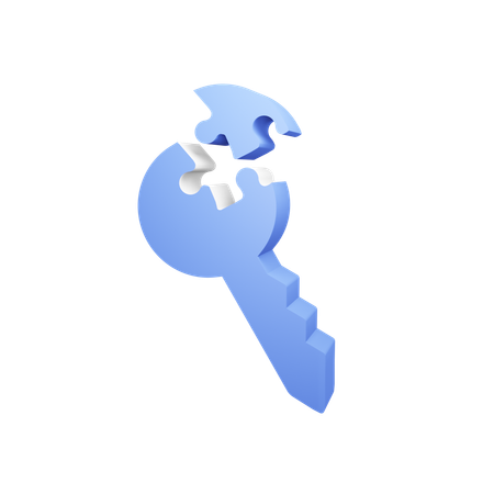 Key  3D Icon