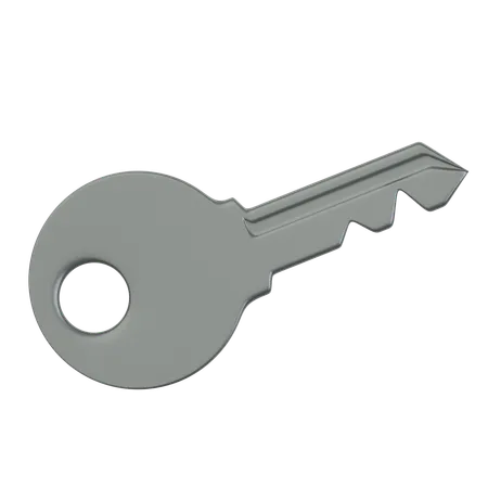 Key  3D Icon