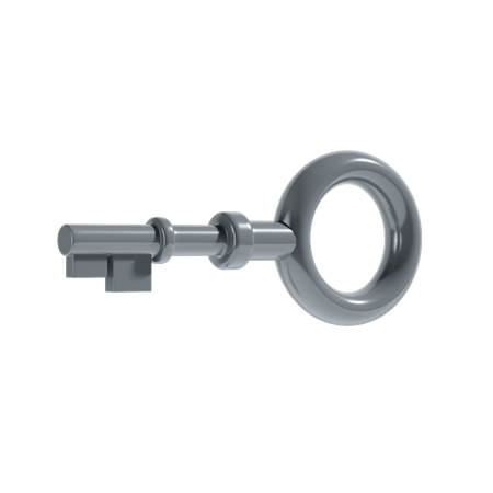 Key  3D Icon