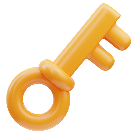 Key  3D Icon