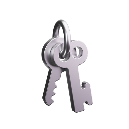 Key  3D Icon