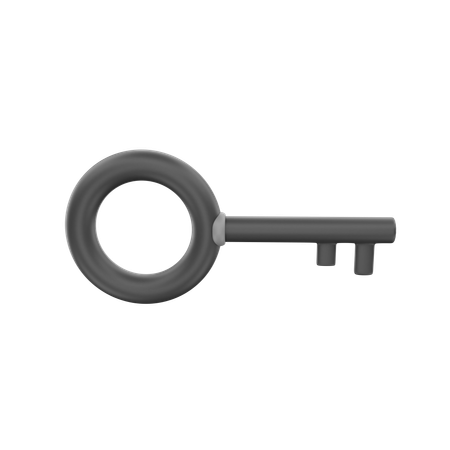 Key  3D Icon