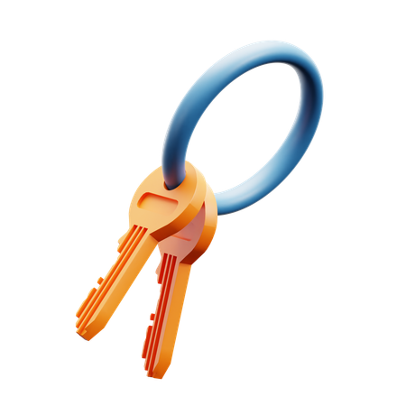 Key  3D Icon