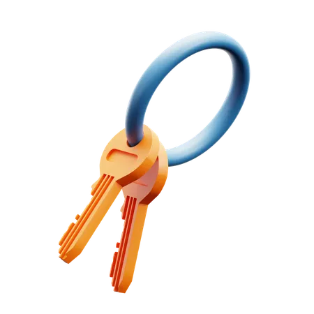 Key  3D Icon