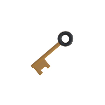 Key  3D Icon