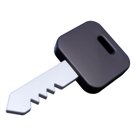 Key  3D Icon