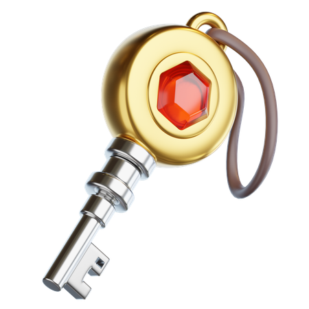 Key  3D Icon