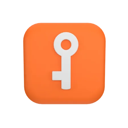 Key  3D Icon