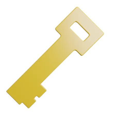 Key  3D Icon