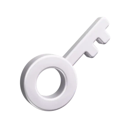 Key  3D Icon