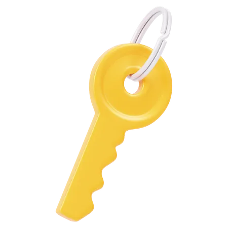 Key  3D Icon