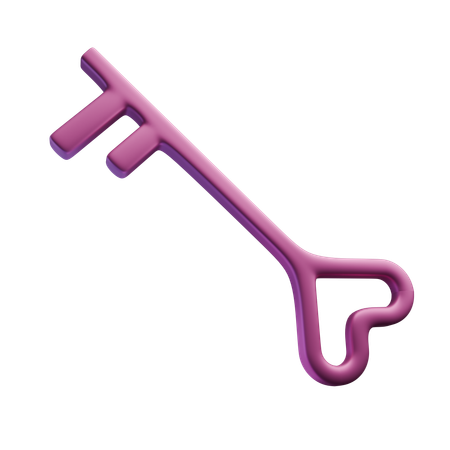 Key  3D Icon