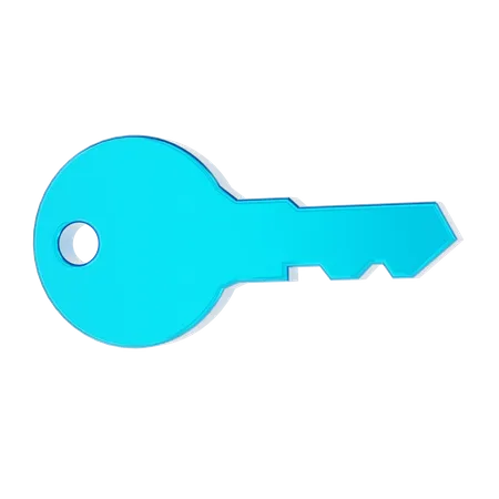 Key  3D Icon