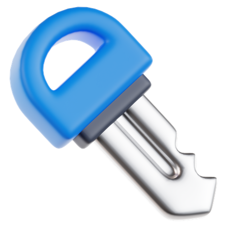 Key  3D Icon