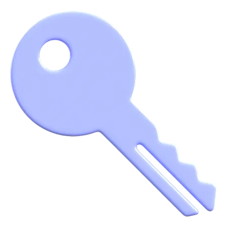 Key  3D Icon