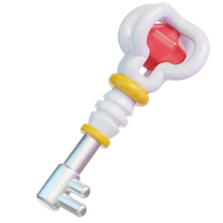 Key  3D Icon