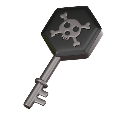 Key  3D Icon