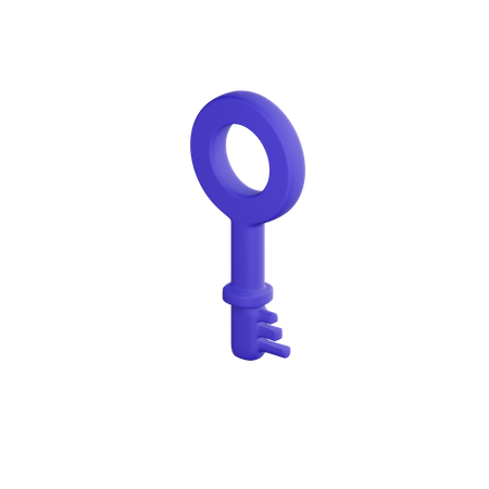 Key  3D Icon