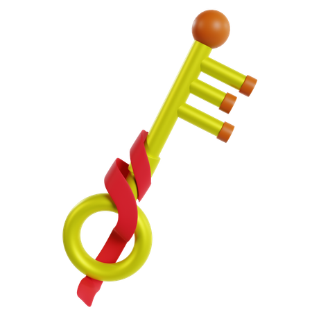 Key  3D Icon