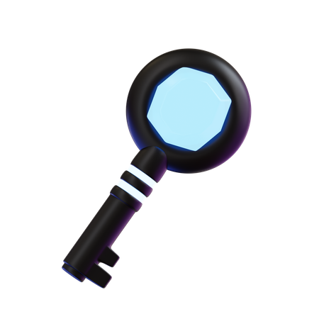 Key  3D Icon