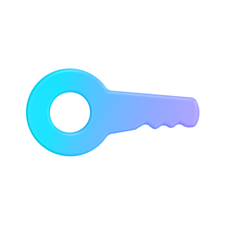 Key  3D Illustration