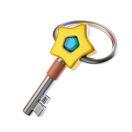 Key  3D Illustration