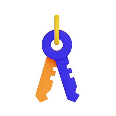 Key  3D Illustration