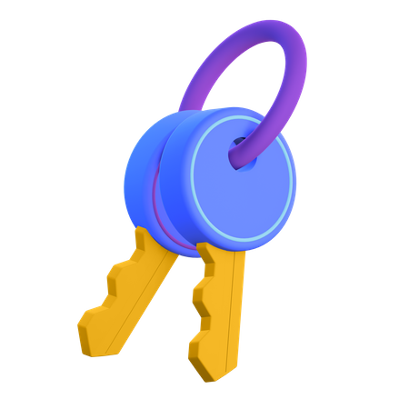 Key  3D Illustration