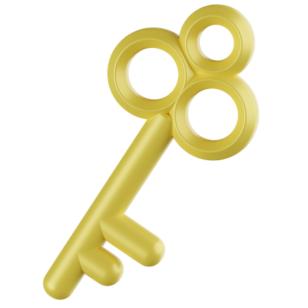 Key 3D Icon