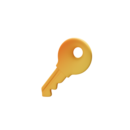 Key 3D Icon
