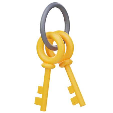 Key 3 D Illustration 3D Icon